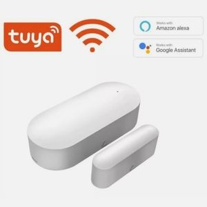 WiFi Smart Door Window Garage Sensor Detector Alarm System Tuya Home Security